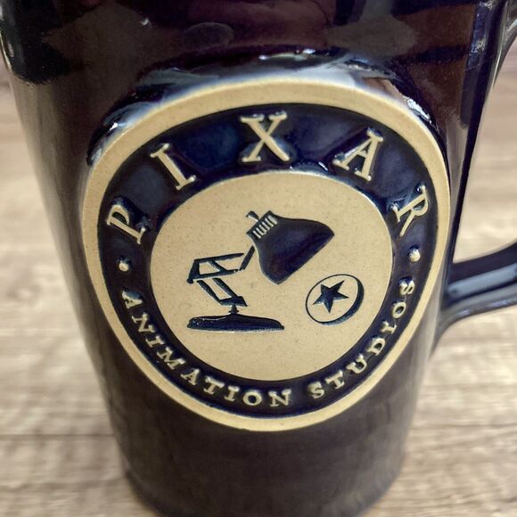 Deneen Pottery Mug Pixar Animation 2015 Abby Style Dark Purple Eggplant - Picture 2 of 10